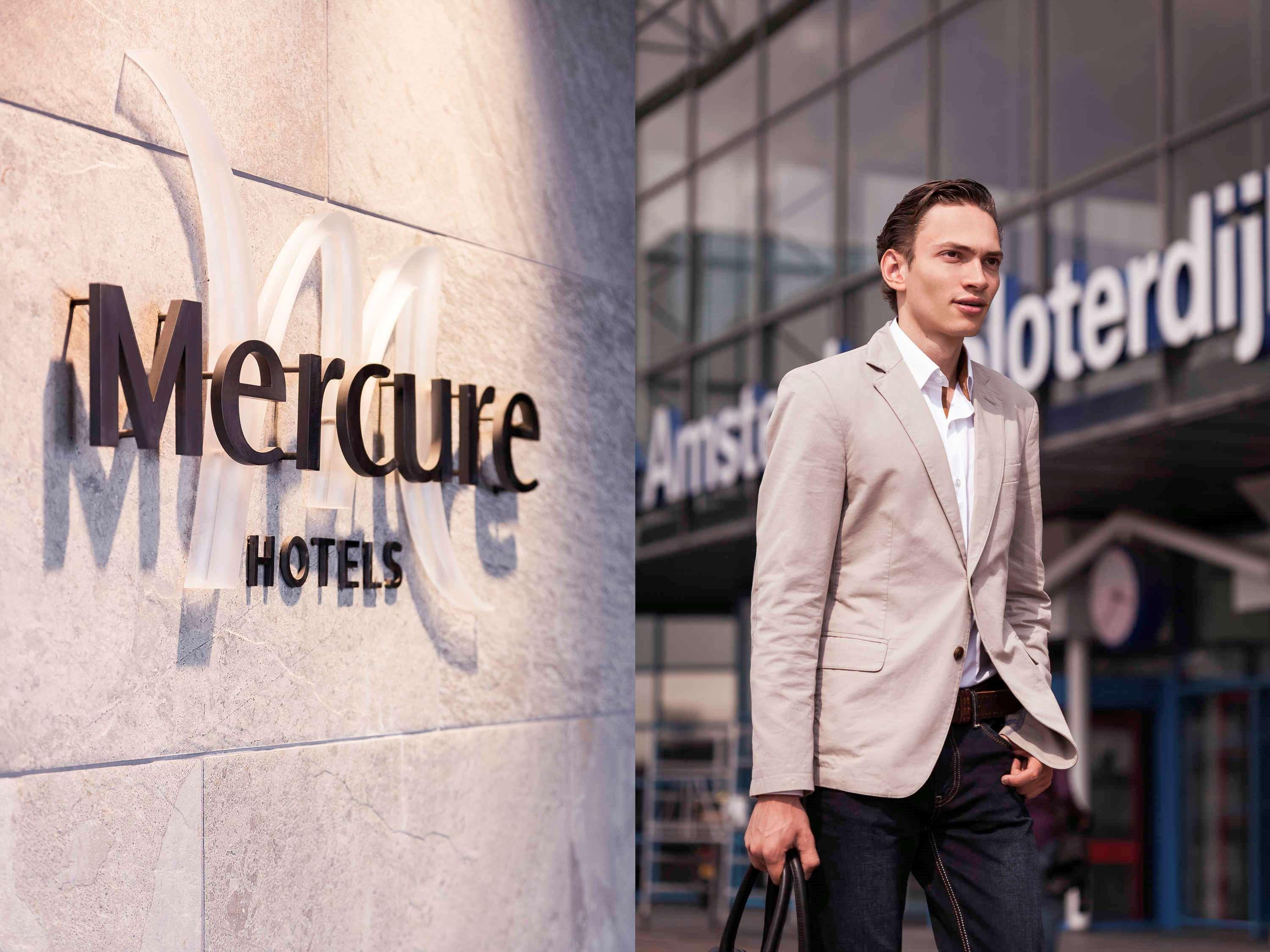 Mercure Amsterdam Sloterdijk Station Hotel Ngoại thất bức ảnh